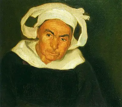 Head of a Breton Woman Diego Rivera